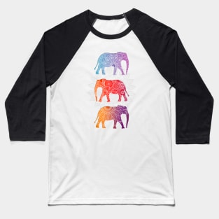 Elephantz - color Baseball T-Shirt